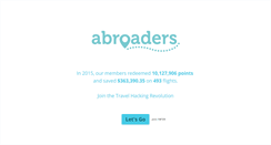 Desktop Screenshot of abroaders.com